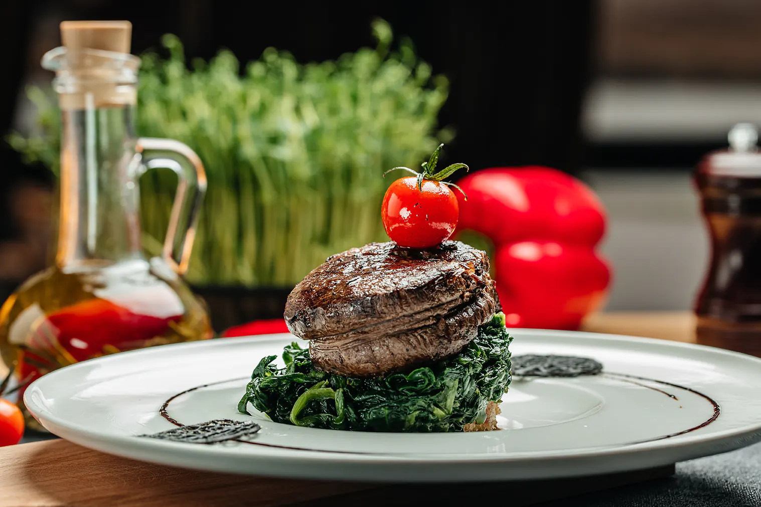 delicious-beef-medallions-served-with-spinach delicious-beef-medallions-served-with-spinach